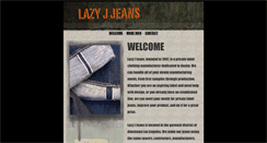 Desktop Screenshot of lazyjjeans.com